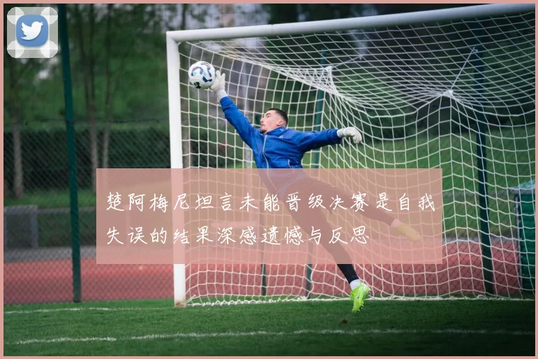 楚阿梅尼坦言未能晋级决赛是自我失误的结果深感遗憾与反思